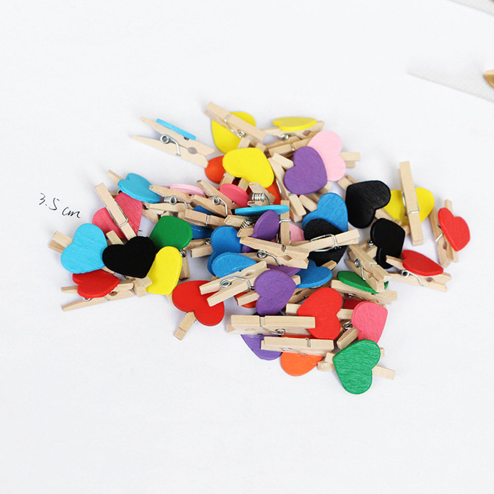 Craft Embellishments - 50 Peças de Mini Prendedores de