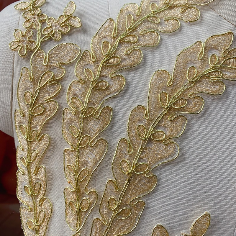 Renda Dourada para Artesanato  - Craft Embellishments avaliação e preço