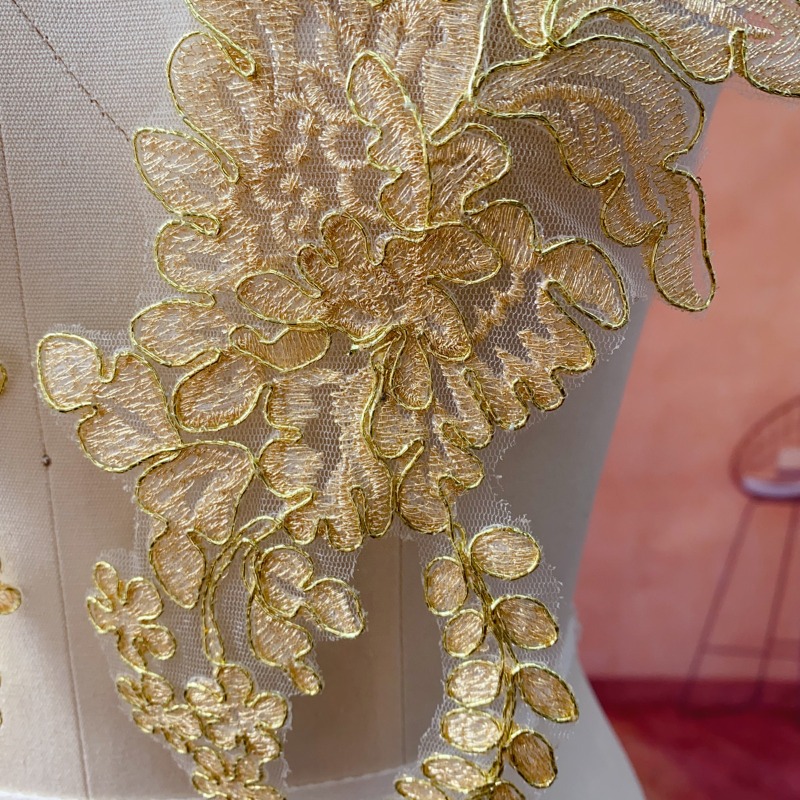Renda Dourada para Artesanato  - Craft Embellishments avaliação e preço
