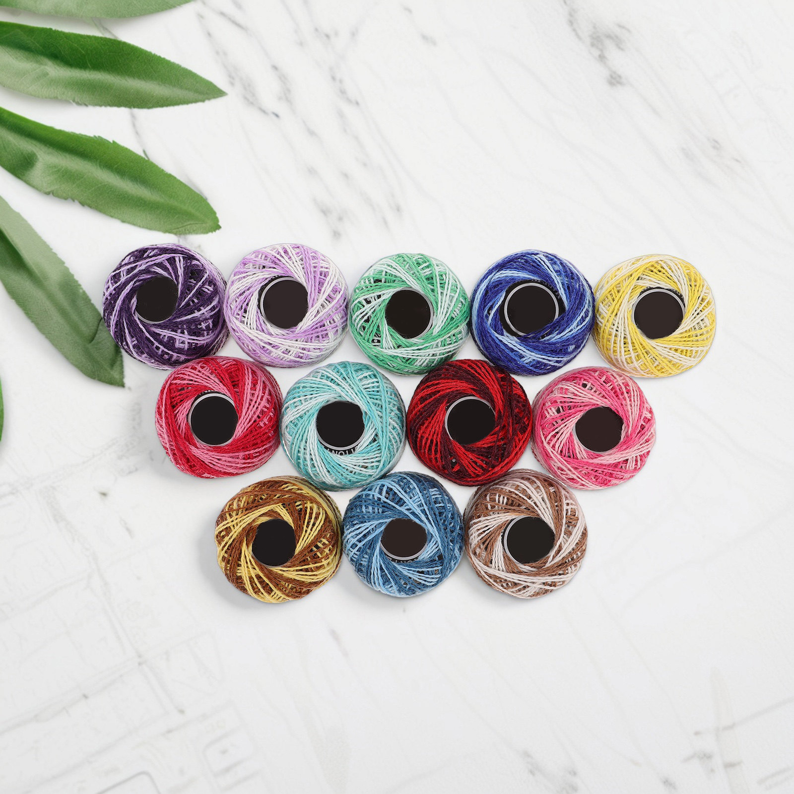 Conjunto de 12 Fios de Algodão - Embroidery Craft avaliação e preço