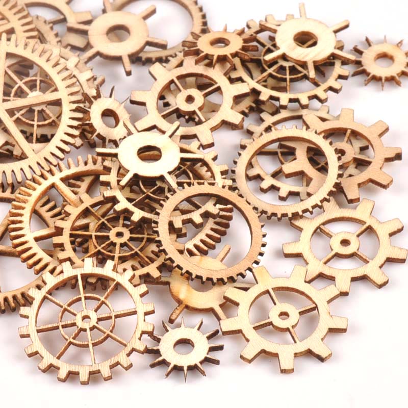 Roda de madeira sem acabamento - Craft Embellishments avaliação e preço