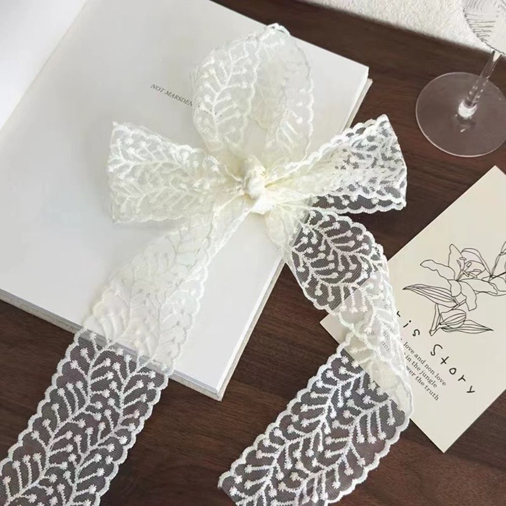 5 Jardas de Renda de Algodão P - Lace Ribbon Trim avaliação e preço