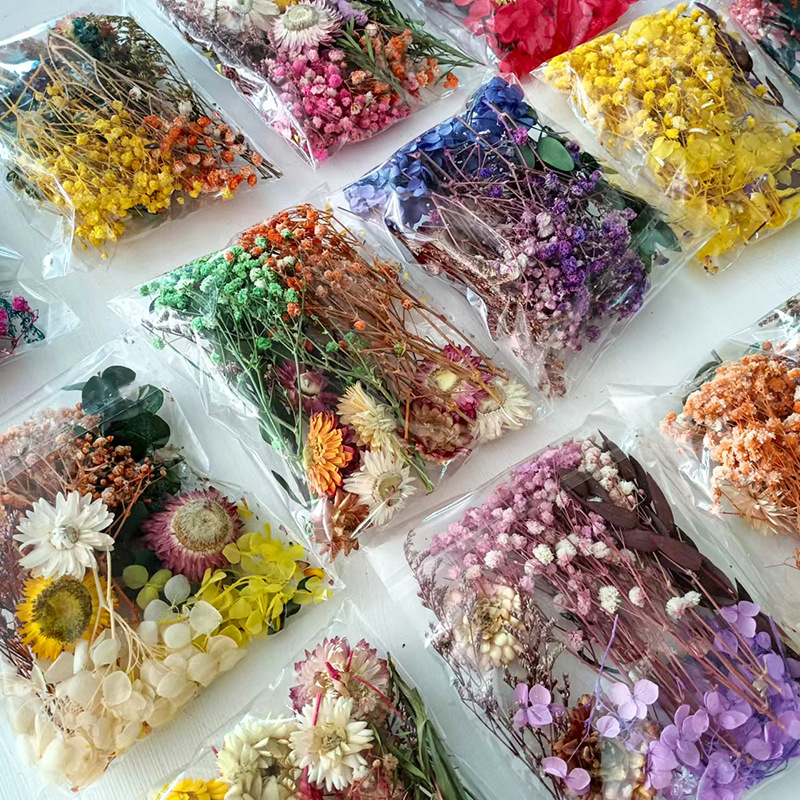 1 pacote vários flores secas c - Craft Embellishments avaliação e preço